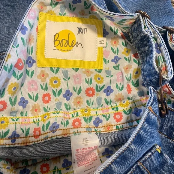 Rainbow  Boden Overalls - Blue - Picture 4 of 4